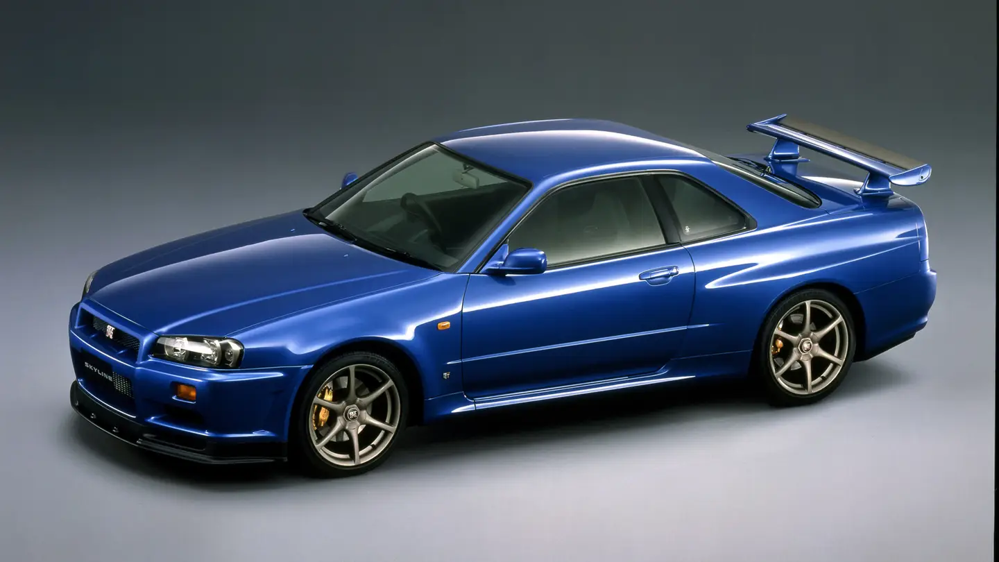 The R34 Nissan Skyline GT-R can now be brought into the United States legally as of January
