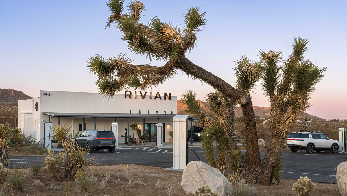 All EVs Can Use Rivian's Adventure Network Charging Stations