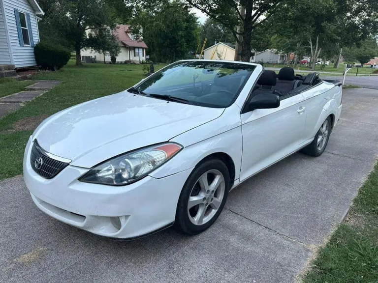 The Explorer Sport Trac bed on this Toyota Camry Solara is immaculate