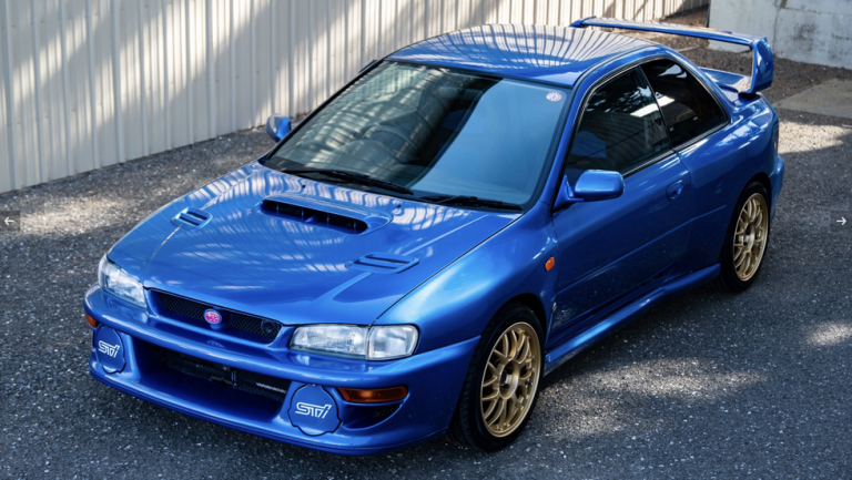 The 1998 Subaru Impreza 22B STi won today’s Bring a Trailer Auction.