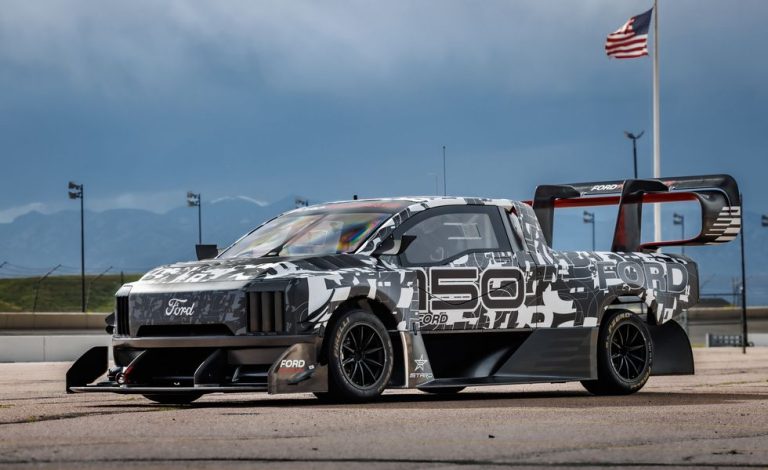 The Ford F-150 Lightning SuperTruck at Pikes Peak is a great example