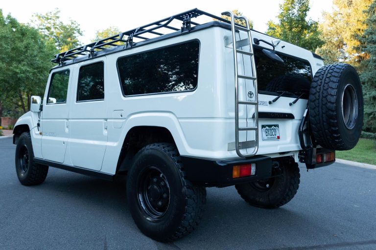 In the United States, you can buy a one-of-a-kind Toyota Mega Cruiser right now