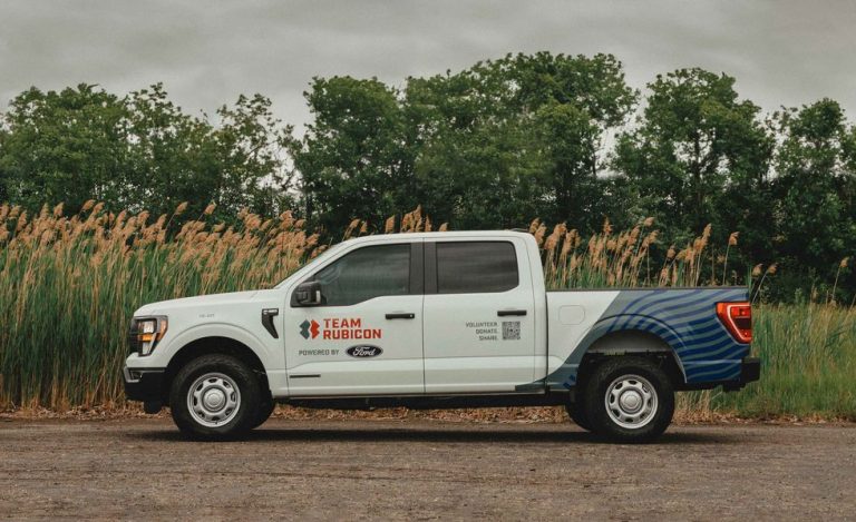 Ford gives disaster relief groups F-150 Lightnings and Sasquatch Broncos