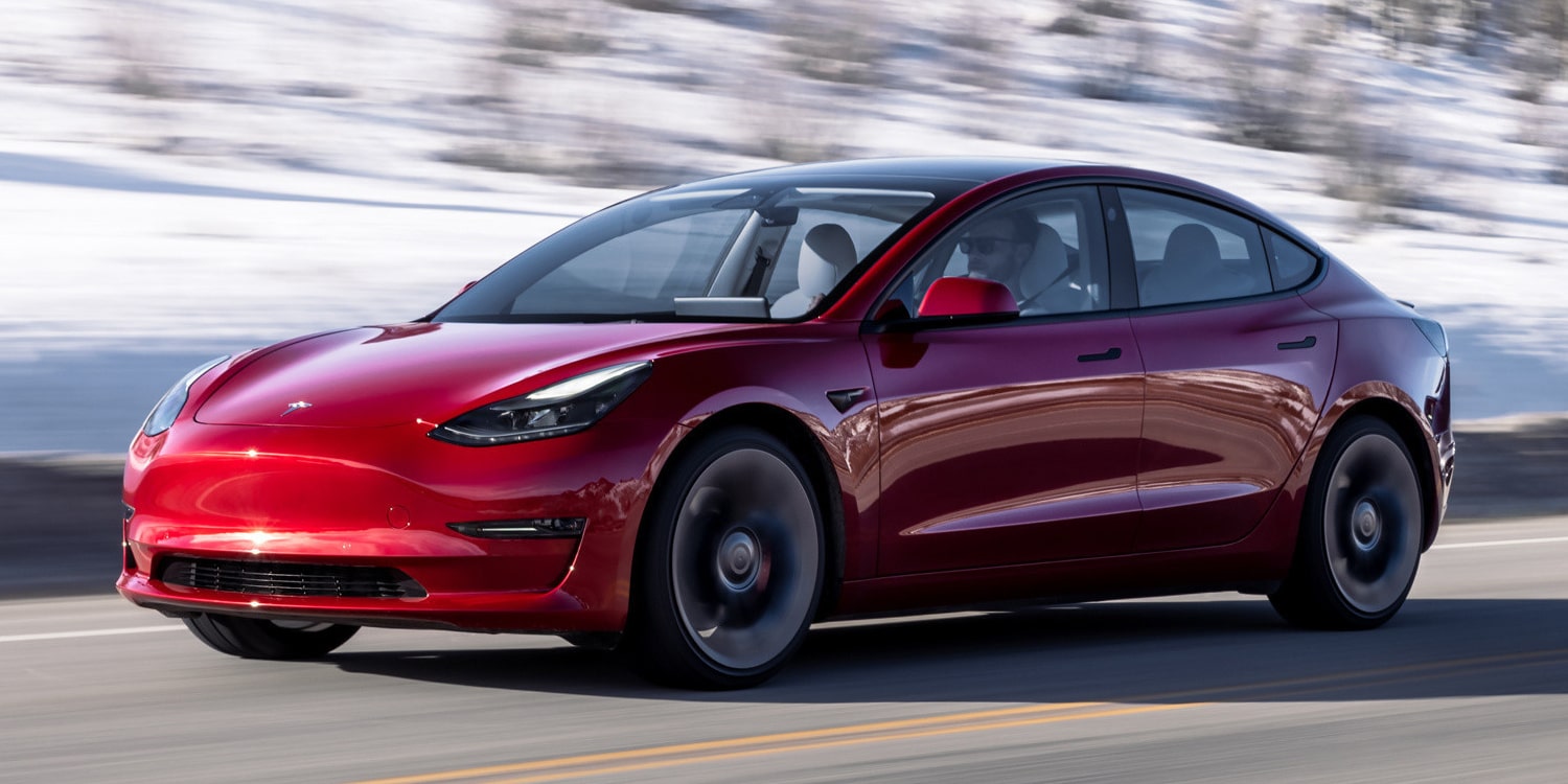 The new Tesla Model 3 Highland is shown here – Invoice Pricing