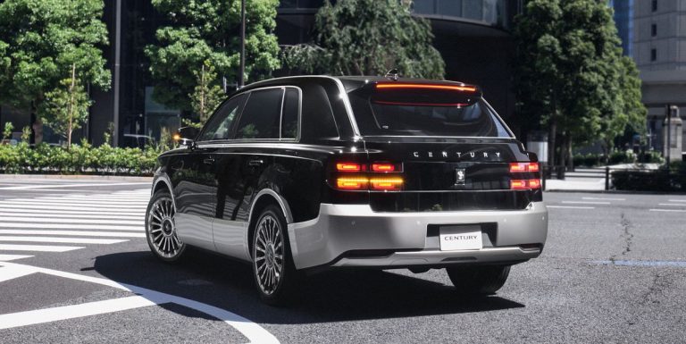 The Stately Century SUV from Toyota costs close to $170,000