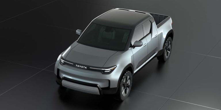 The Toyota EPU concept shows an electric pickup truck ready for production