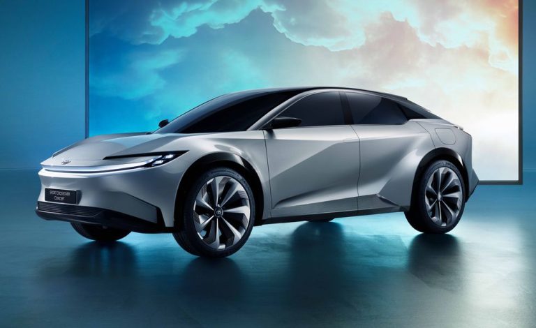 Toyota’s new EV concepts include a small SUV and a sedan with a high roof