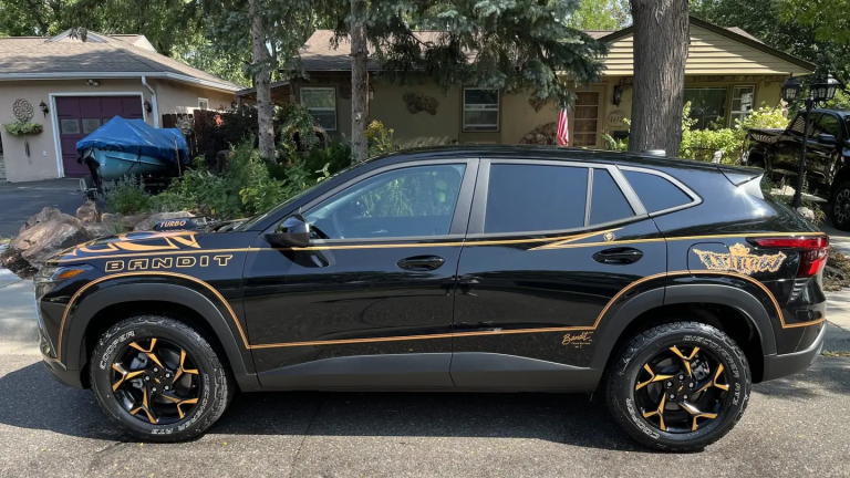 The thief probably didn’t have this changed 2024 Chevy Trax in mind