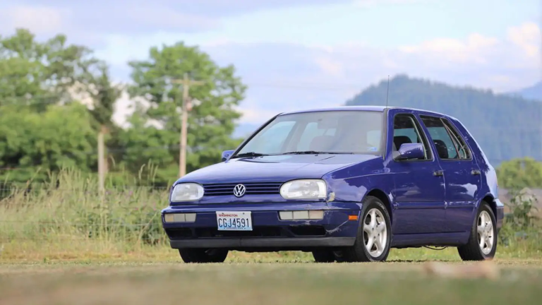 Single-Hue Harlequins made by VW Golf dealers made an already rare car even rarer