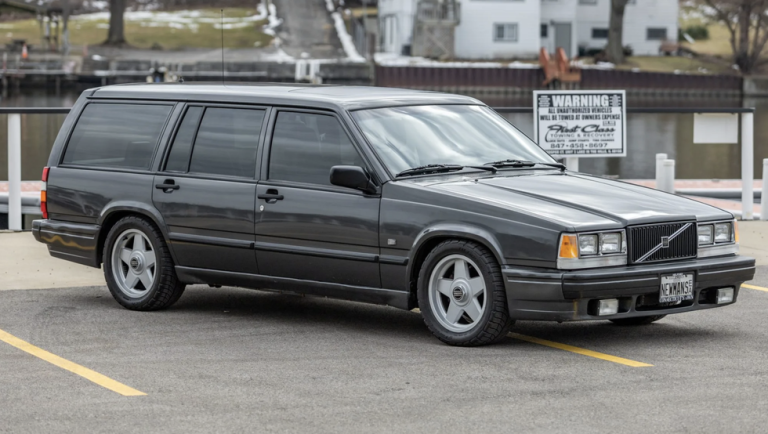 At the Bring a Trailer Auction, our pick for the day is a Newman’s Own Volvo 740 Wagon