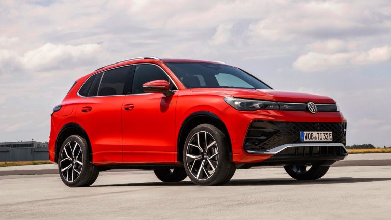 2025 European Standard VW Tiguan shows off its New Look and Extra Features