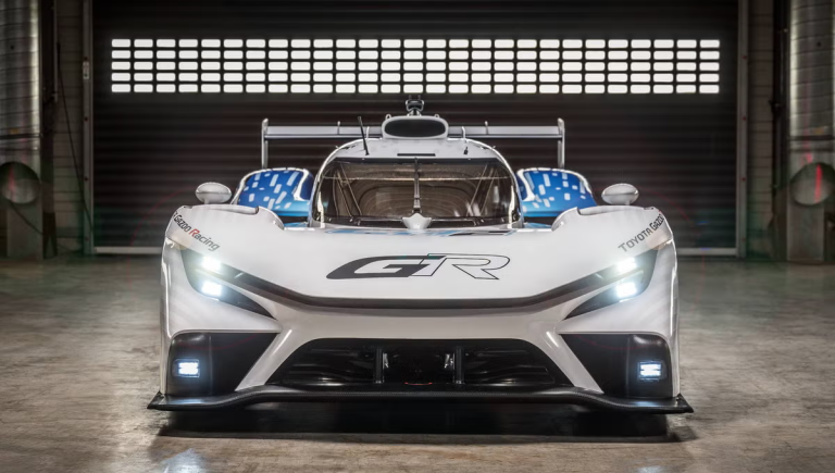 Toyota Debuts Eye-Catching Hydrogen-Fueled Racing Car At Le Mans