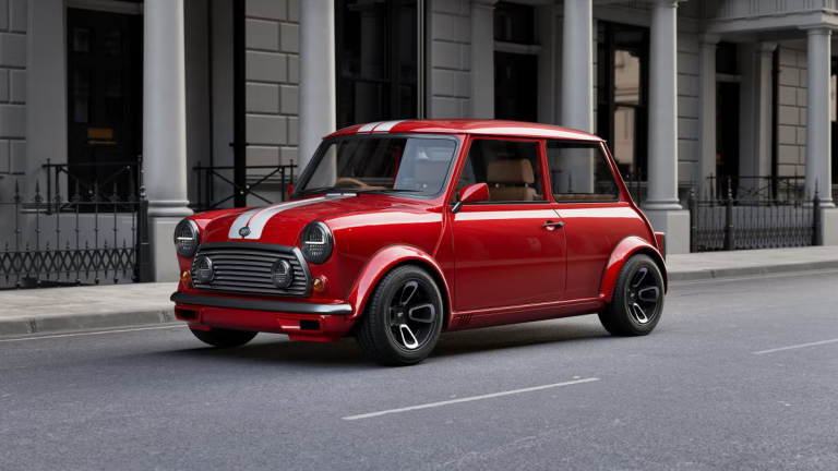 The Ian Callum Design Team Made This New Red-Hot Mini