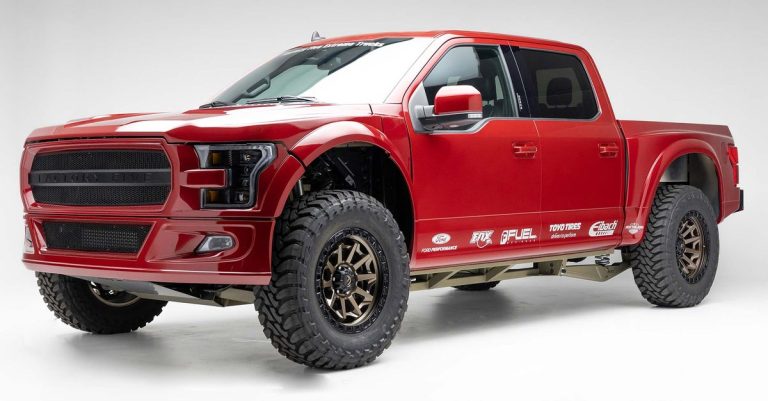 Factory Five shows the Ford F-150 Raptor Eater XT-1, which owners can build